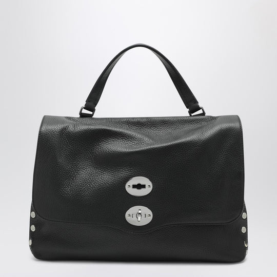 Medium Black Postina Bag