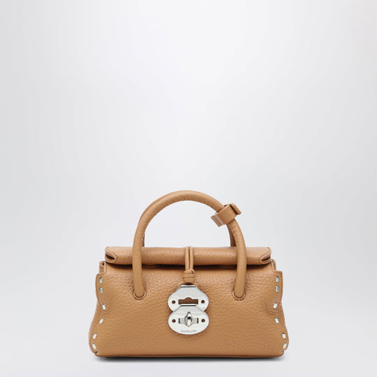 Dotta Baby Amaretto Grained Leather Bag