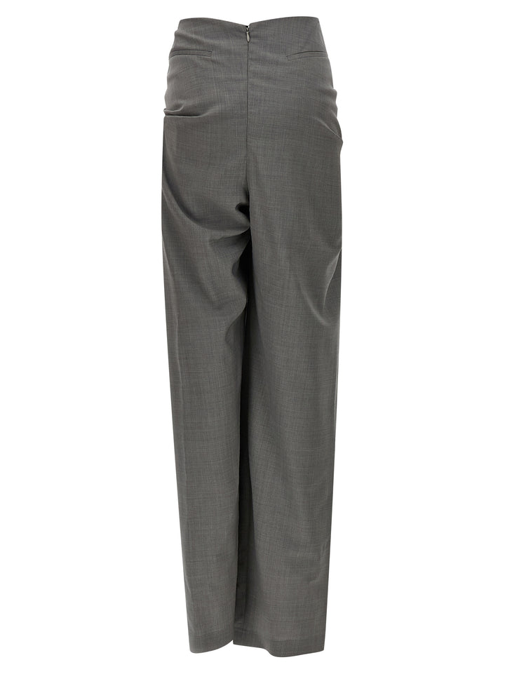 Giuseppe Di Morabito Cool Wool Pants - Gray | 8495389f3c4c3d87a184a01f77b4f1039494c6a9