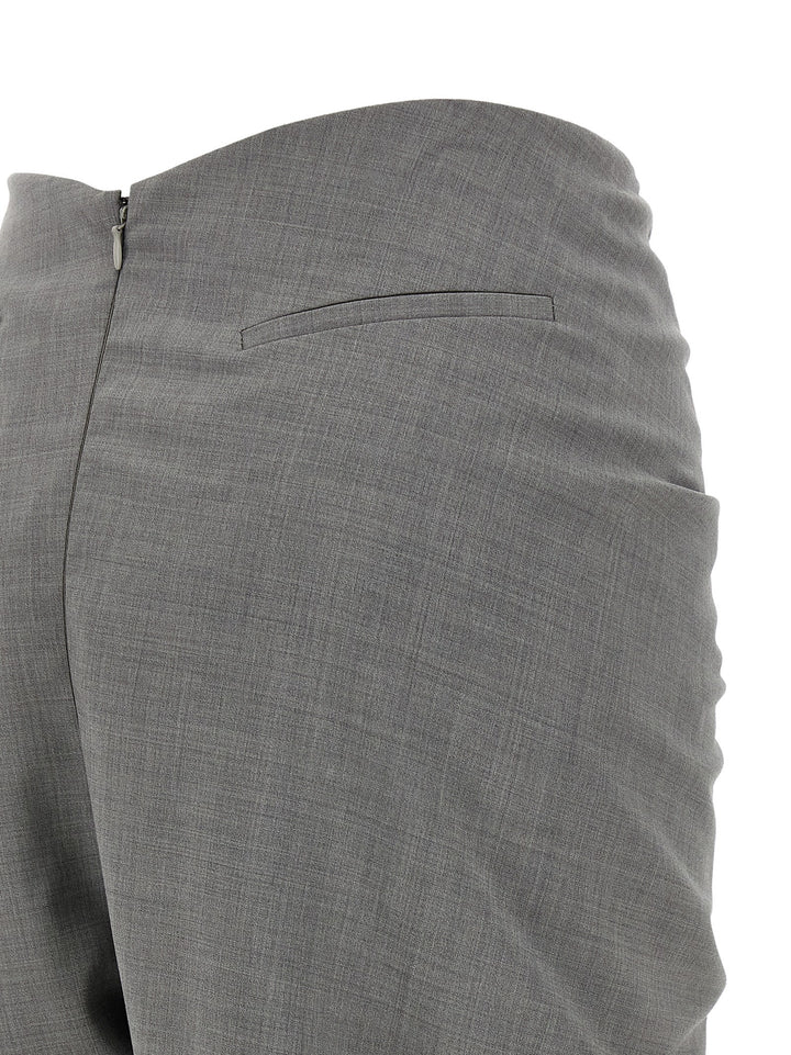 Giuseppe Di Morabito Cool Wool Pants - Gray | 2f18523bce450014d40ceeec66210bc535f571bb