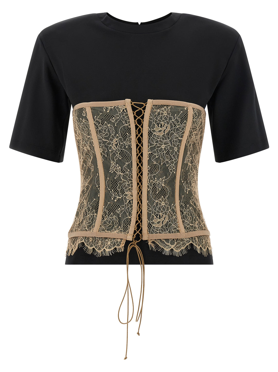 Giuseppe Di Morabito Bustier T-shirt - Black | 899ec25943187c3365c84f877f947e2041c9187f