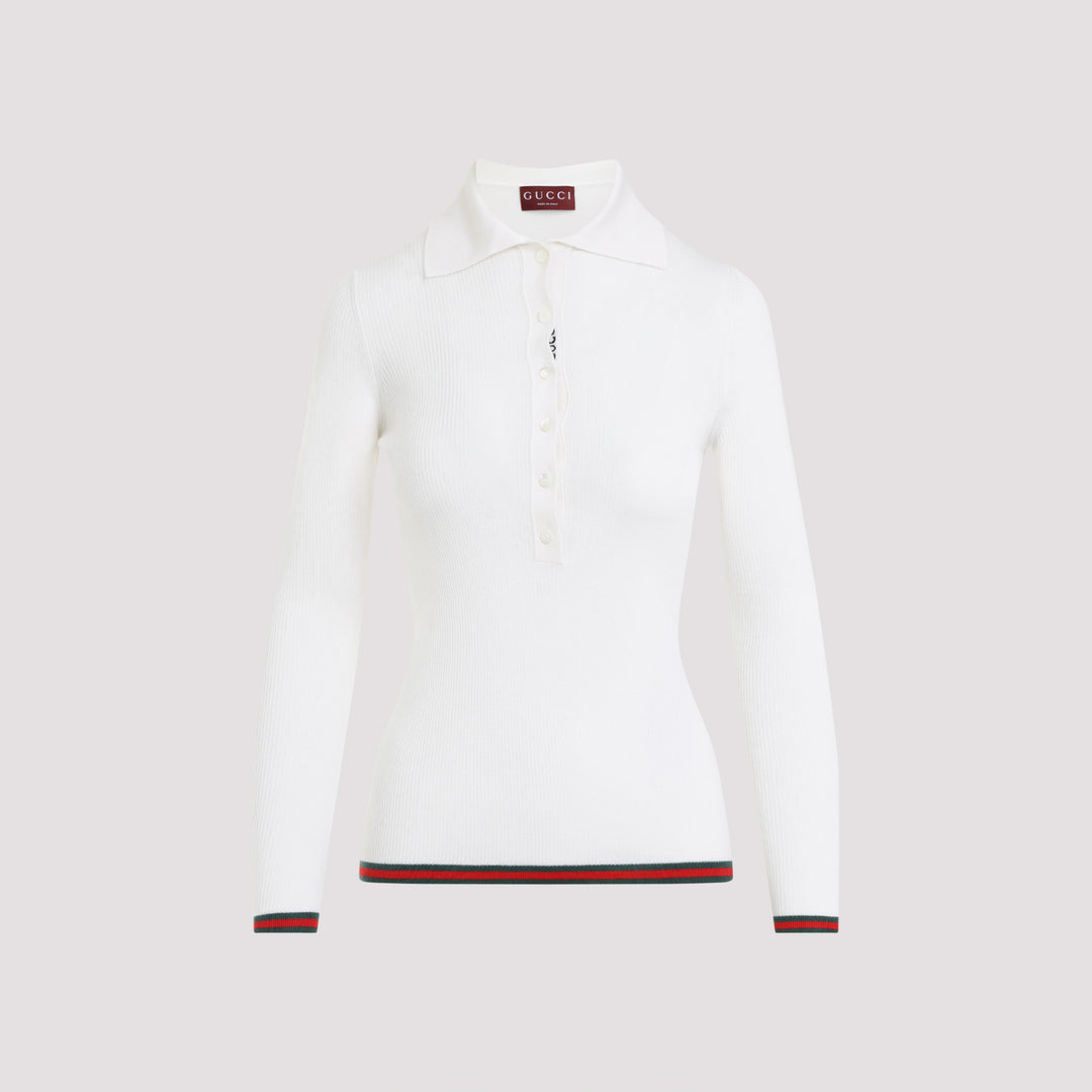 Gucci Polo - White | 13c033c9a4a84fb9d61d640092bfb0ca9804cd45