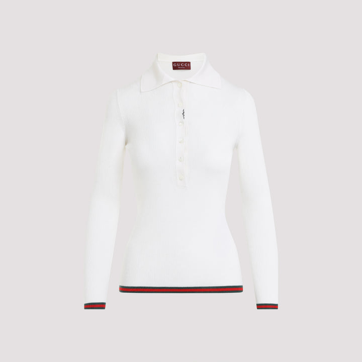 Gucci Polo - White | 13c033c9a4a84fb9d61d640092bfb0ca9804cd45