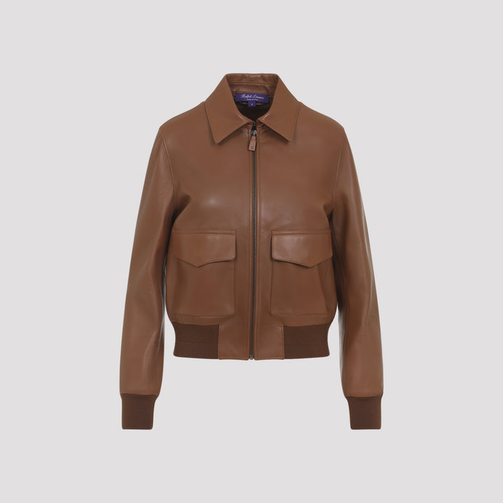 Ralph Lauren Collection Bomber jackets - Brown | a7494790f382aed030d619b1b7d5f5313a2e6fc8