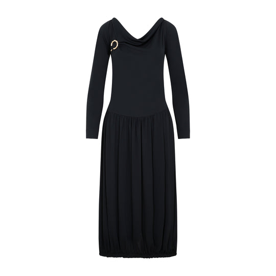 Midi Dresses Black