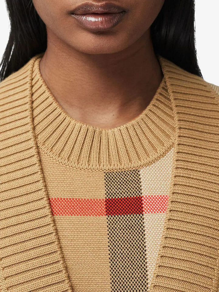 Burberry London England Cardigan - Brown | 68a6fecd282b97aec5b325ee2331e2c1d1dc8dbd