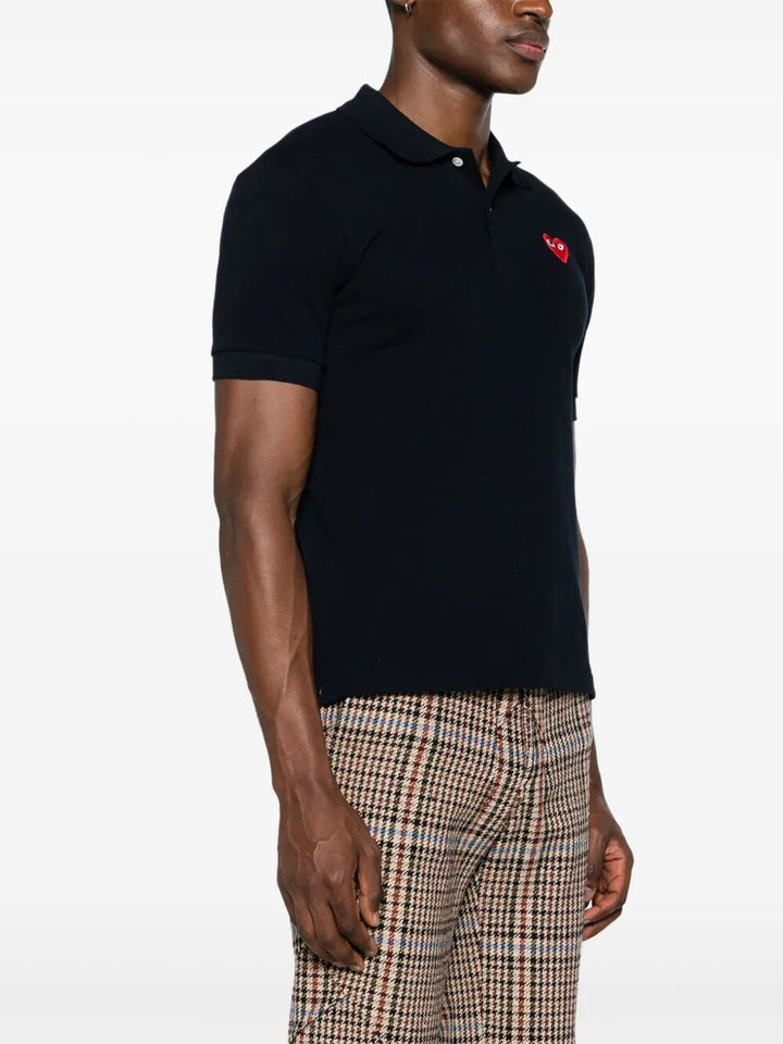 Comme Des GarÇOns Play Polo - Blue | 27bd5e3508a7c4acad76c669c98d5530983982dd