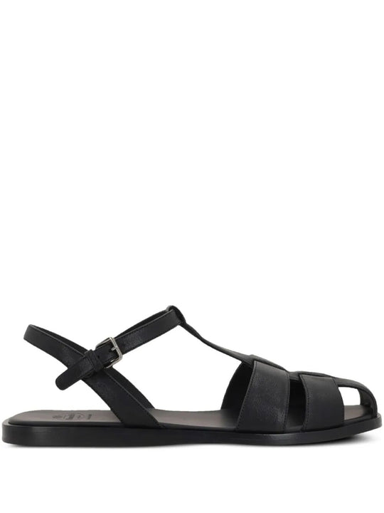 Odyssey Nappa Leather T-Strap Sandals