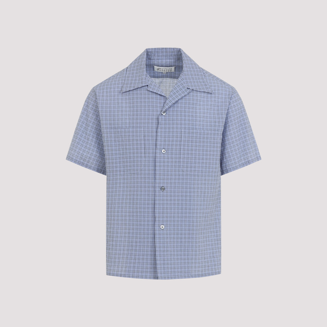 Maison Margiela Shirts - Blue | d3634623aa69898f1d158fb4c0e18ecd0ba11923