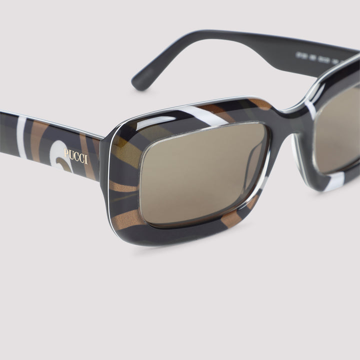 Pucci Eyewear Sunglasses - Brown | 03f0fb9b93fab65d14f375e6cbd02d2ff6354fd5
