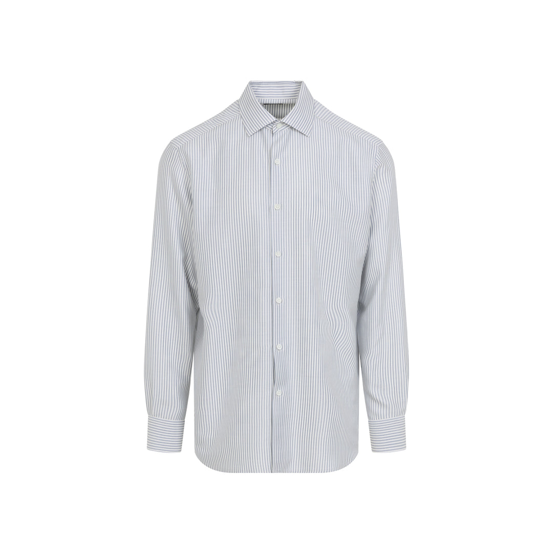 Zegna Shirts - Blue | a5dba05eda2aaf01b7f7da6b82d53e1517b3a2d2