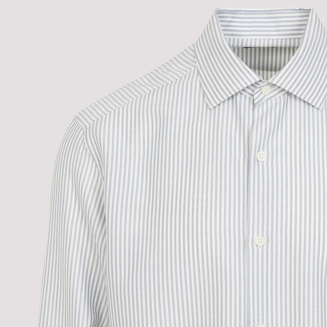 Zegna Shirts - Blue | ad696fdba2f6feebfad1de07802b0ed11edcbdbd