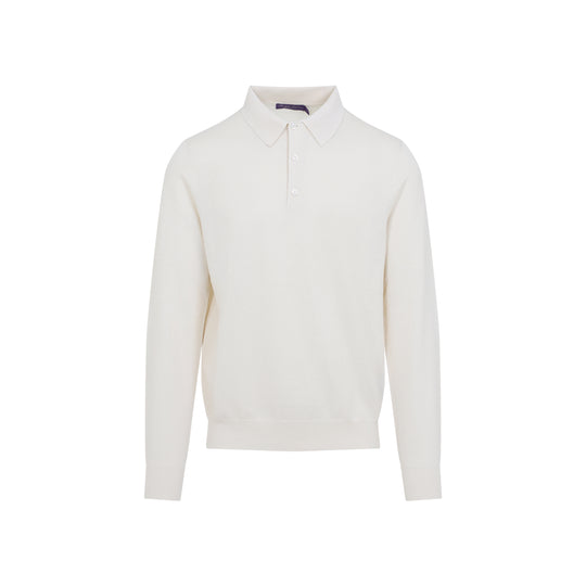 Polo Neck White
