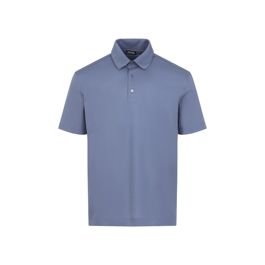 Zegna POLO - Blue | 2824b5aed88ef1f117878c65b499be240abf50ab
