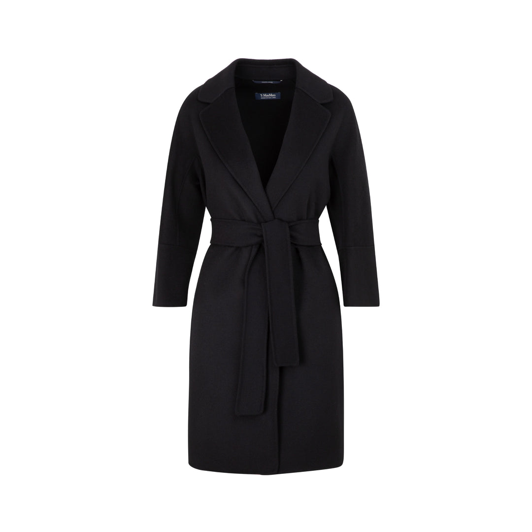 Max Mara`S Double breasted & peacoat - Black | 57bc1d332f5b49cc5008134864c3252a3e40a65b