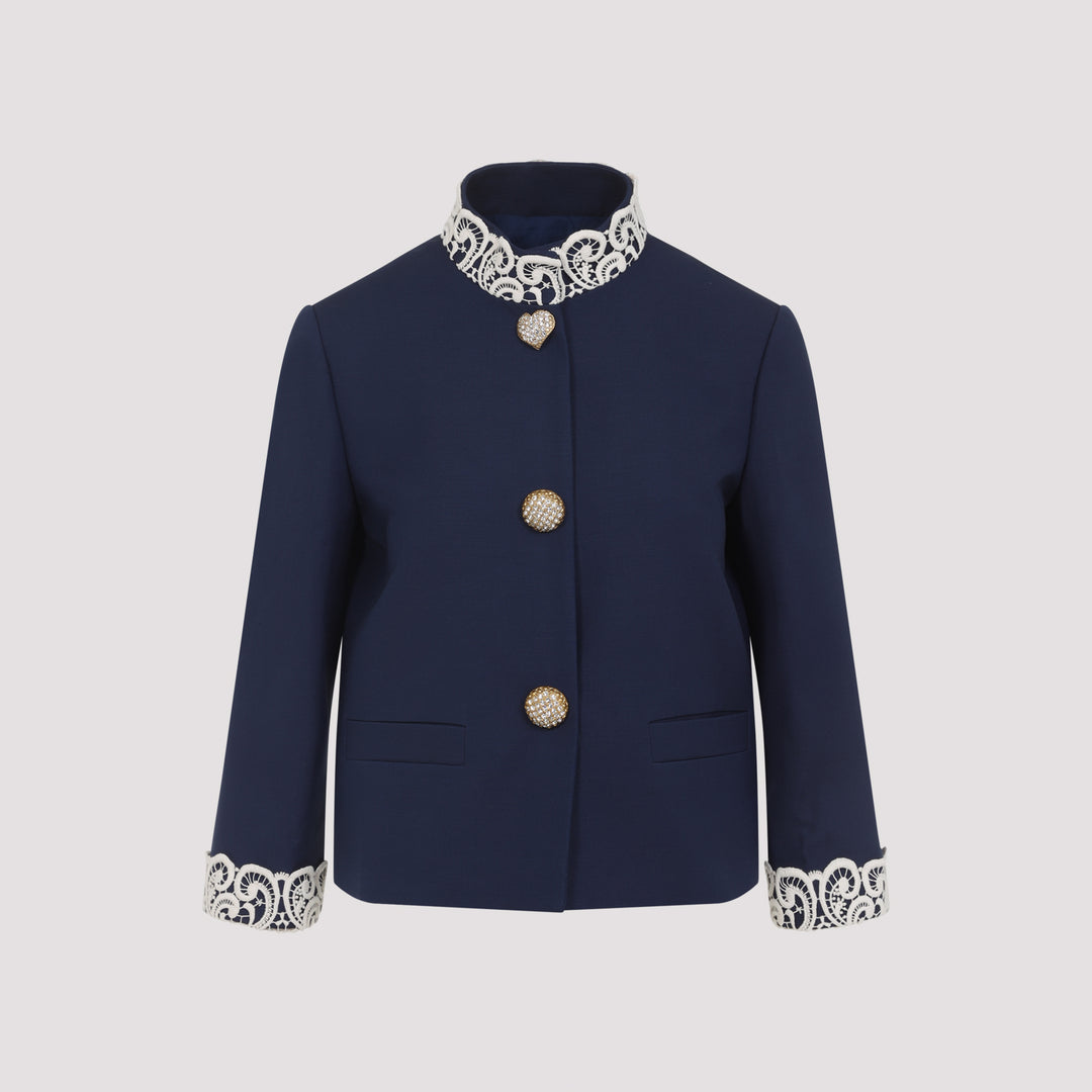 Valentino Jackets - Blue | 912428fde69425f577f4ad4b096c13a4c265b646