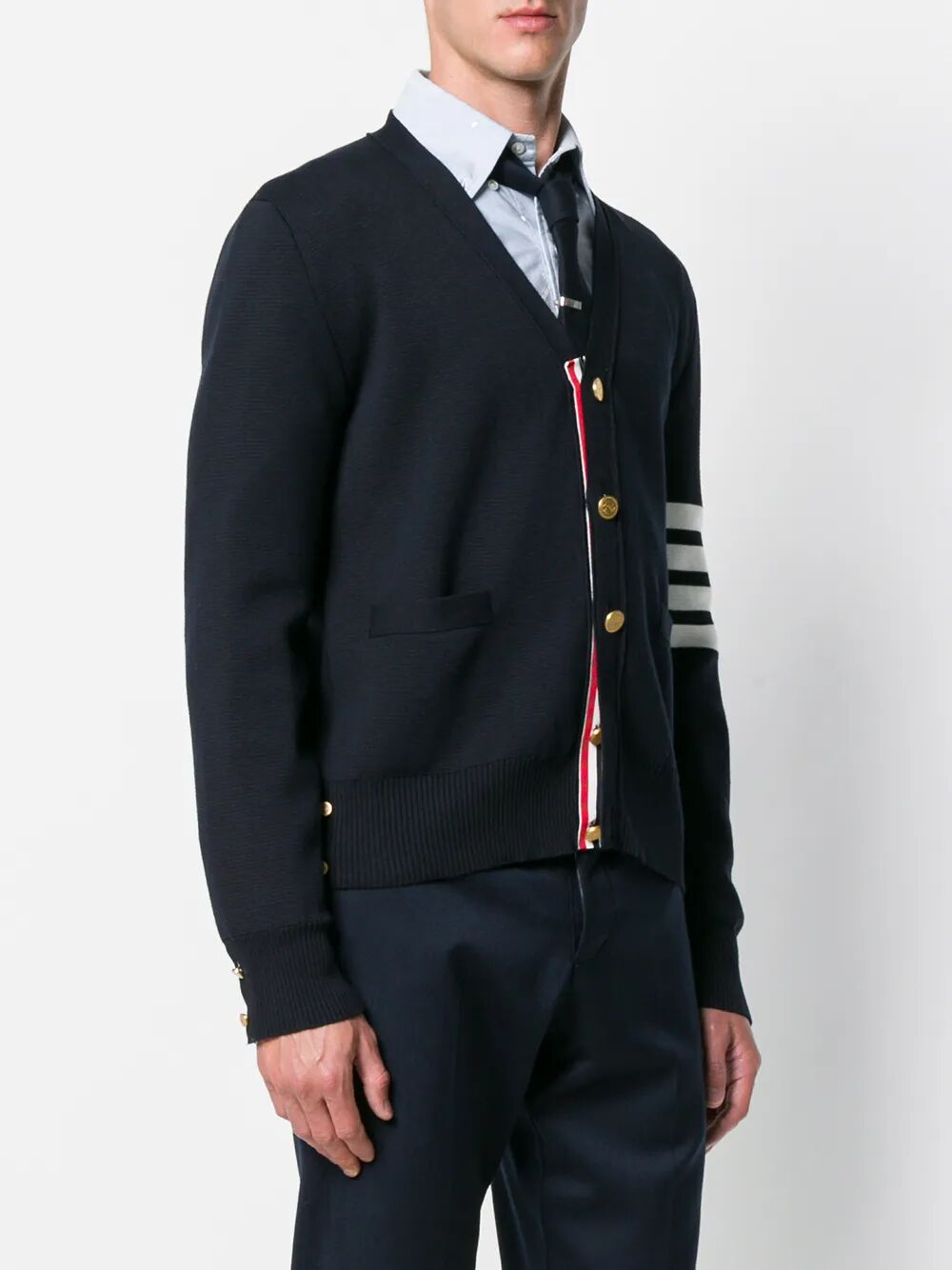 Thom Browne Cardigan - Blue | 12a2c7ce0c2d907f11d34d726bc43f4d0f4232cb