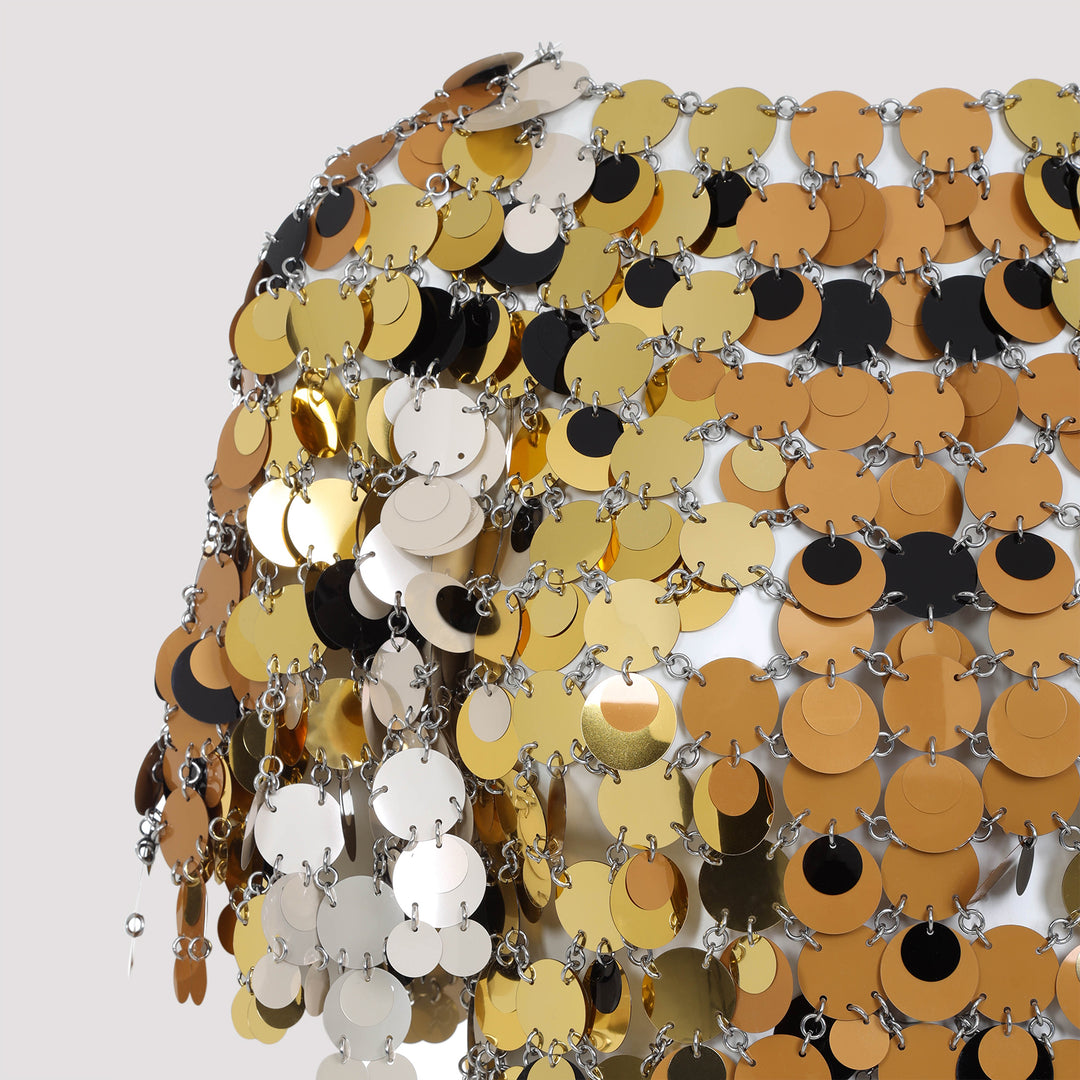 Rabanne Mini dresses - Metallic | 9cebf4385587591ec9c3b30ea93b3ca28faaf7a9