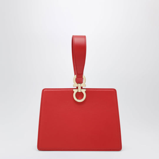 Red Double Gancini Mini Clutch