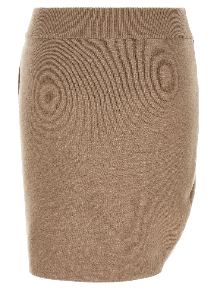 Giuseppe Di Morabito Jewel Pin Skirt Skirts - Beige | 6c5633dd26433a8e90245083d6d755d3a28fcfce