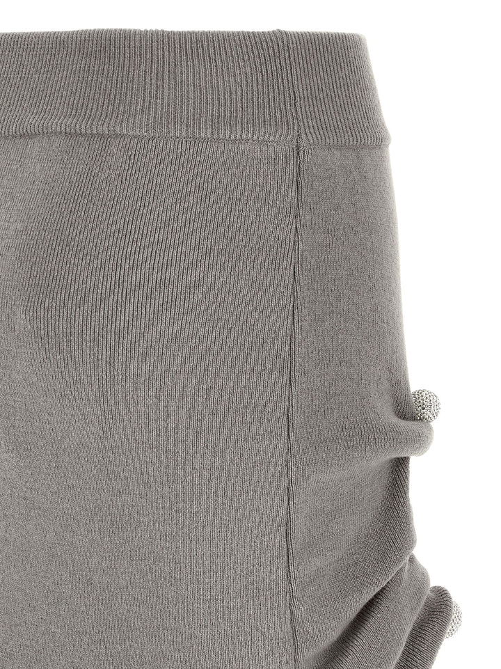 Giuseppe Di Morabito Jewel Pin Skirt Skirts - Gray | 00758eb003dd8f028174f4fd2eeca9c67b525596