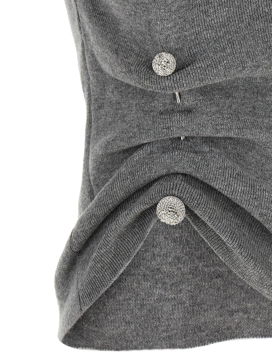 Giuseppe Di Morabito Jewel Brooch Top Tops - Gray | 239ec59969a8947c2d36ad7428648857000e80ef