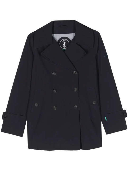 Sofi Double-Breasted Short Parka