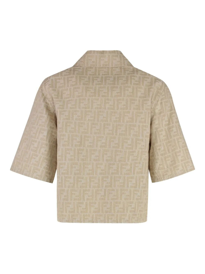 Fendi Cropped - Nude & Neutrals | aa89366387599746969219ed1b07a86aee4f18d1