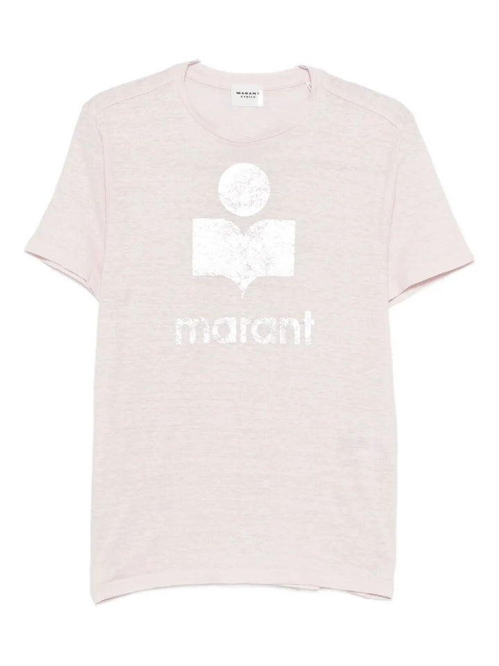 Marant ÉToile T-shirts - Pink & Purple | 61a20ea130f425c4198d4cbc640fd0cda47be151