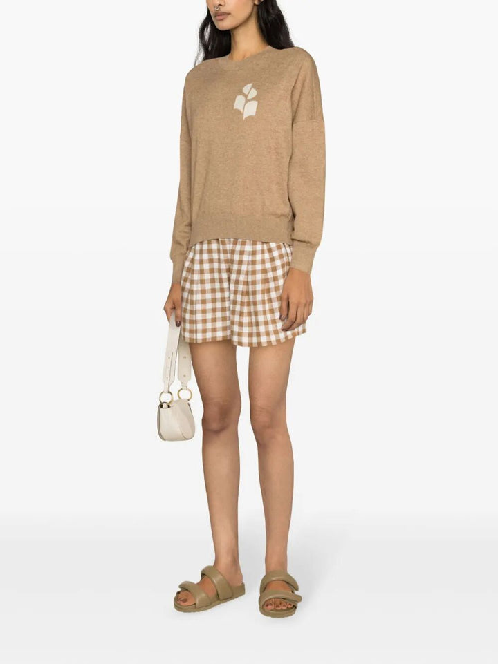 Marant ÉToile Pullover - Nude & Neutrals | d38dd017f9180a6c61f1984742047cdaf4757bb2