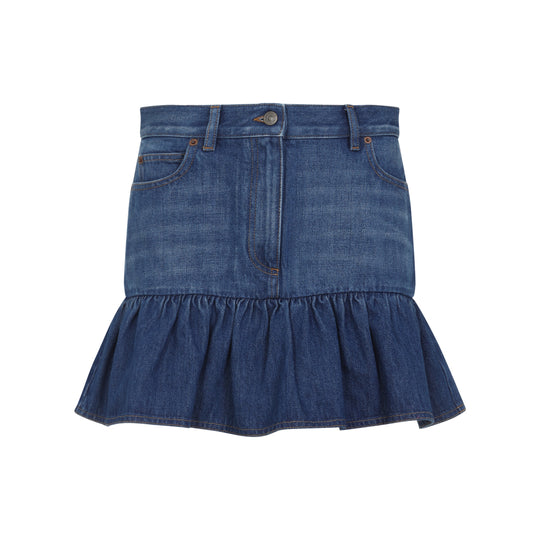 Mini Skirts Blue