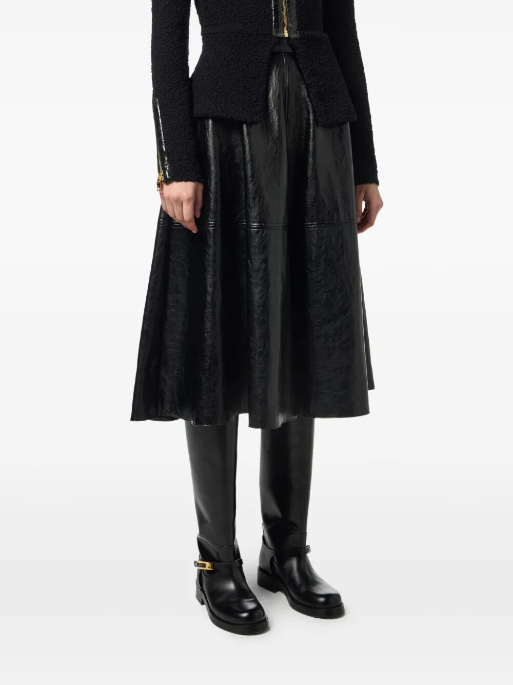 Elisabetta Franchi Midi skirts - Black | 598fe00c595f00e6892e5953f1bd0716a19627d4