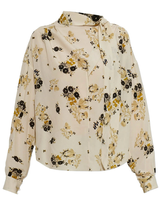 Fedry Printed Silk Blouse