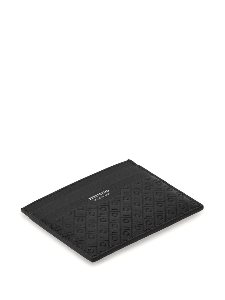 Ferragamo Credit card cases - Black | e43723d81df4c2730ad460ad23e1da495de3ddf0
