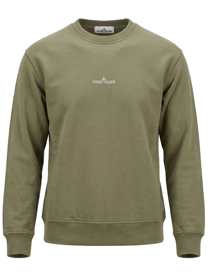 Stone Island FELPA - Green | 17a35cf4838370009b841dd9329f432245860a79