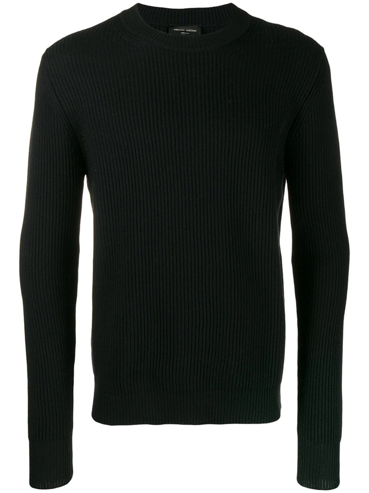 Roberto Collina MAGLIA - Black | e09595904c10bc765a0f38060ab0a2fdb52ca36e