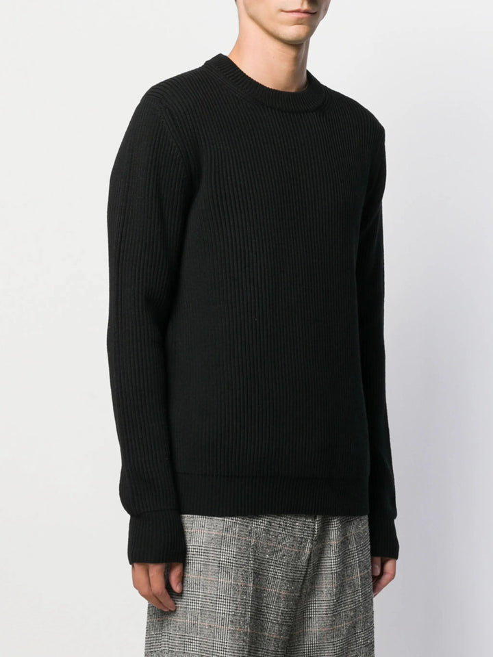 Roberto Collina MAGLIA - Black | 3319258eef40f200f54f8aa55d3e15c03e44c7c6