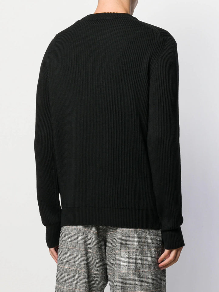 Roberto Collina MAGLIA - Black | 4ecd4853e30c643e8d436258ef2b360cbc9889fc