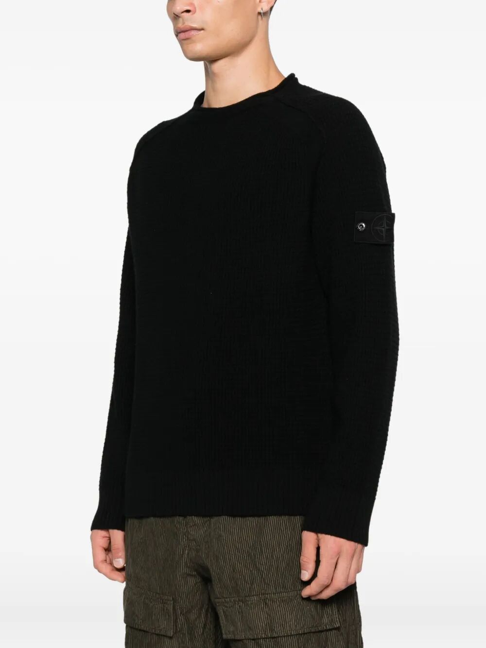 Stone Island Round neck - Black | 8c39c6a15954fe165216149de692a1b1af9dfab9