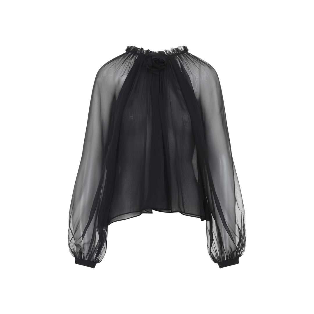 Alberta Ferretti Blouse - Black | dc69515f3917b7f66986bedd8a457e09ed402e5d