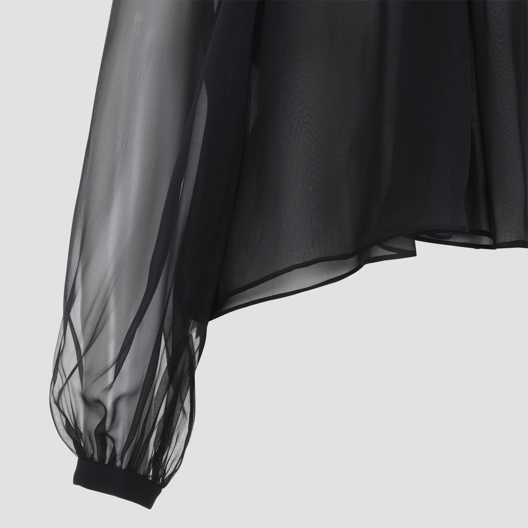 Alberta Ferretti Blouse - Black | 0c08e755af9c6746af05f9c9a7201733dddcab9b