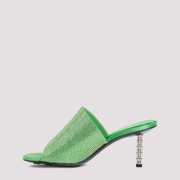 Givenchy Mules - Green | 229be0b38bb6f1c16759ff64cc75475104287eed
