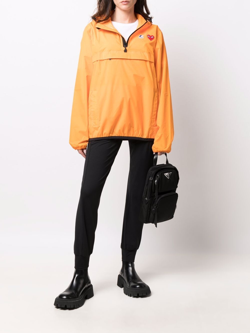 Comme Des GarÇOns Play Sport jackets & wind breakers - Yellow & Orange | 99c408c811a067d01d7f8b3b592cee39443e3876