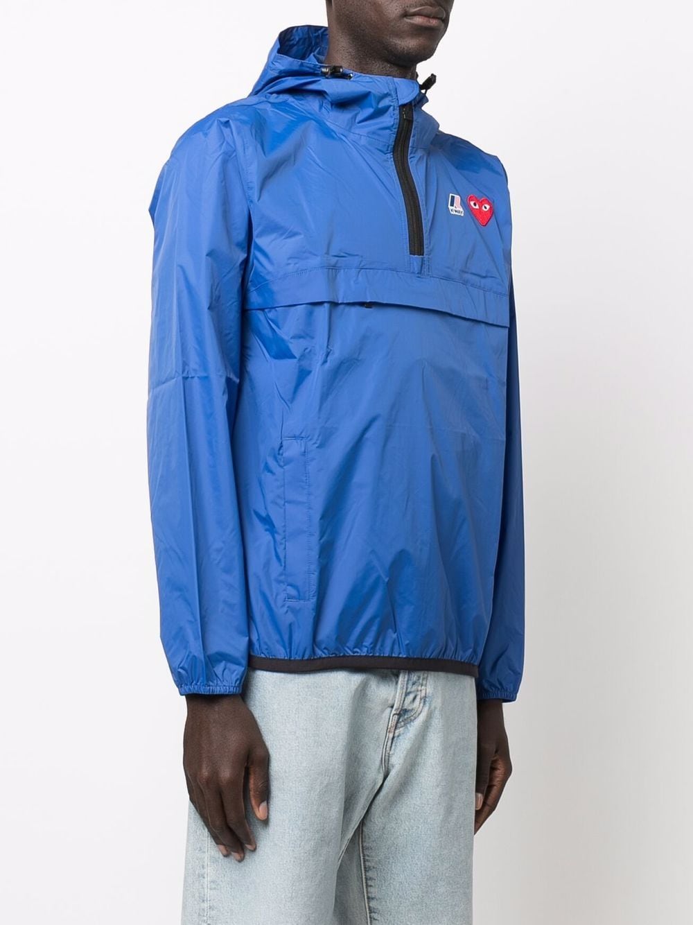 Comme Des GarÇOns Play Sport jackets & wind breakers - Blue | 94a8a80e80f73b8a866eba74210e3e6ac08a0448