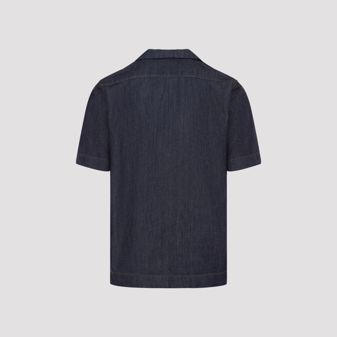 Dries Van Noten Shirts - Blue | 8665d33621b5d5c3fbe45efbdfe4237631ecf07c
