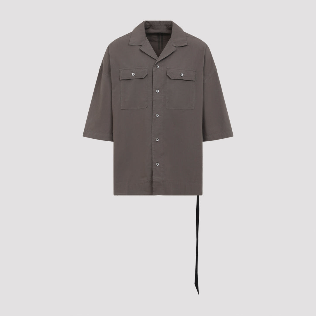 Rick Owens Drkshdw Shirts - Brown | 014da8f423d33cffc5740acc919b5fb6d41bd7d8