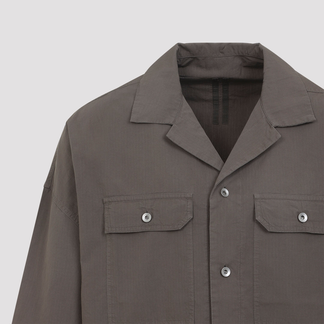 Rick Owens Drkshdw Shirts - Brown | 8446b3cb988b480c9110f37ad43a9ebc732f582d