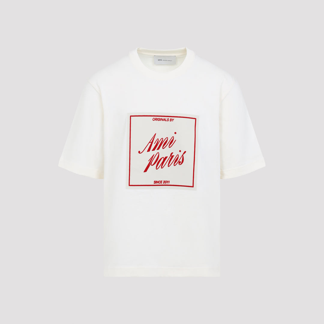 Ami T-shirts - White | c74ba4ace5964475abc83d92e9e4d6e1eea418dc