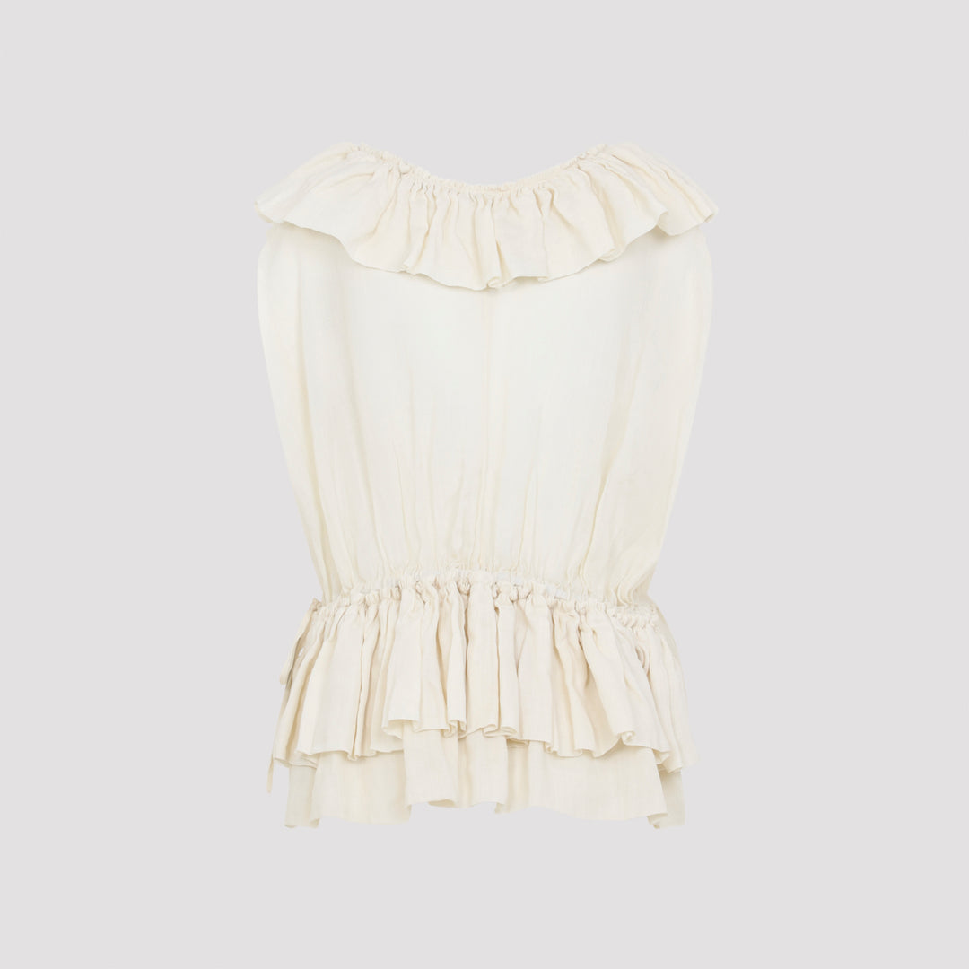 Dries Van Noten Tops - Nude & Neutrals | 38a1f4e979c35ef938ee6012efa3e77a51b69b4e
