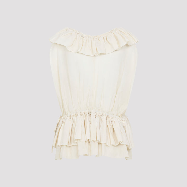 Dries Van Noten Tops - Nude & Neutrals | 38a1f4e979c35ef938ee6012efa3e77a51b69b4e
